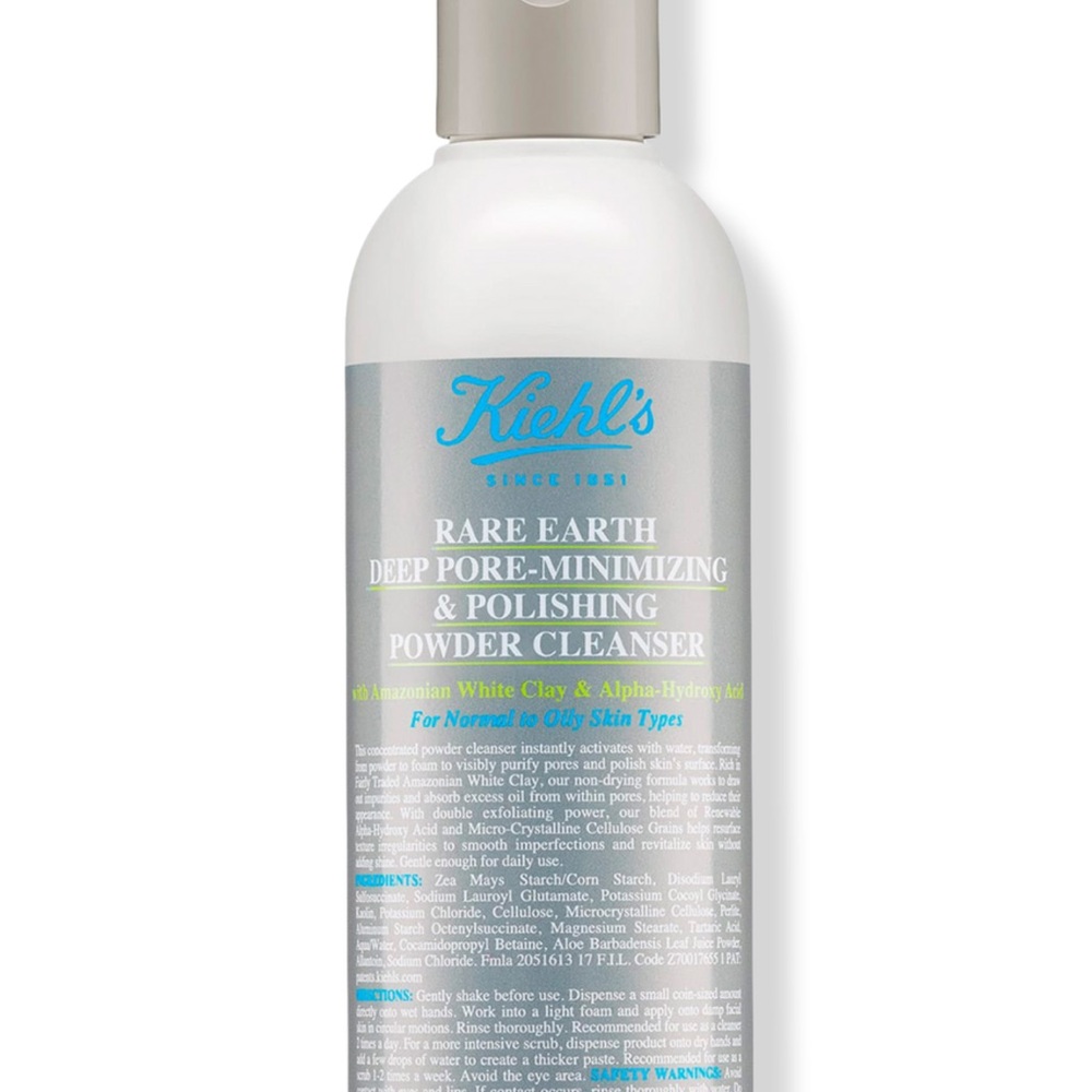 Kiehl's Rare Earth Deep Pore Cleanser - White and Gray